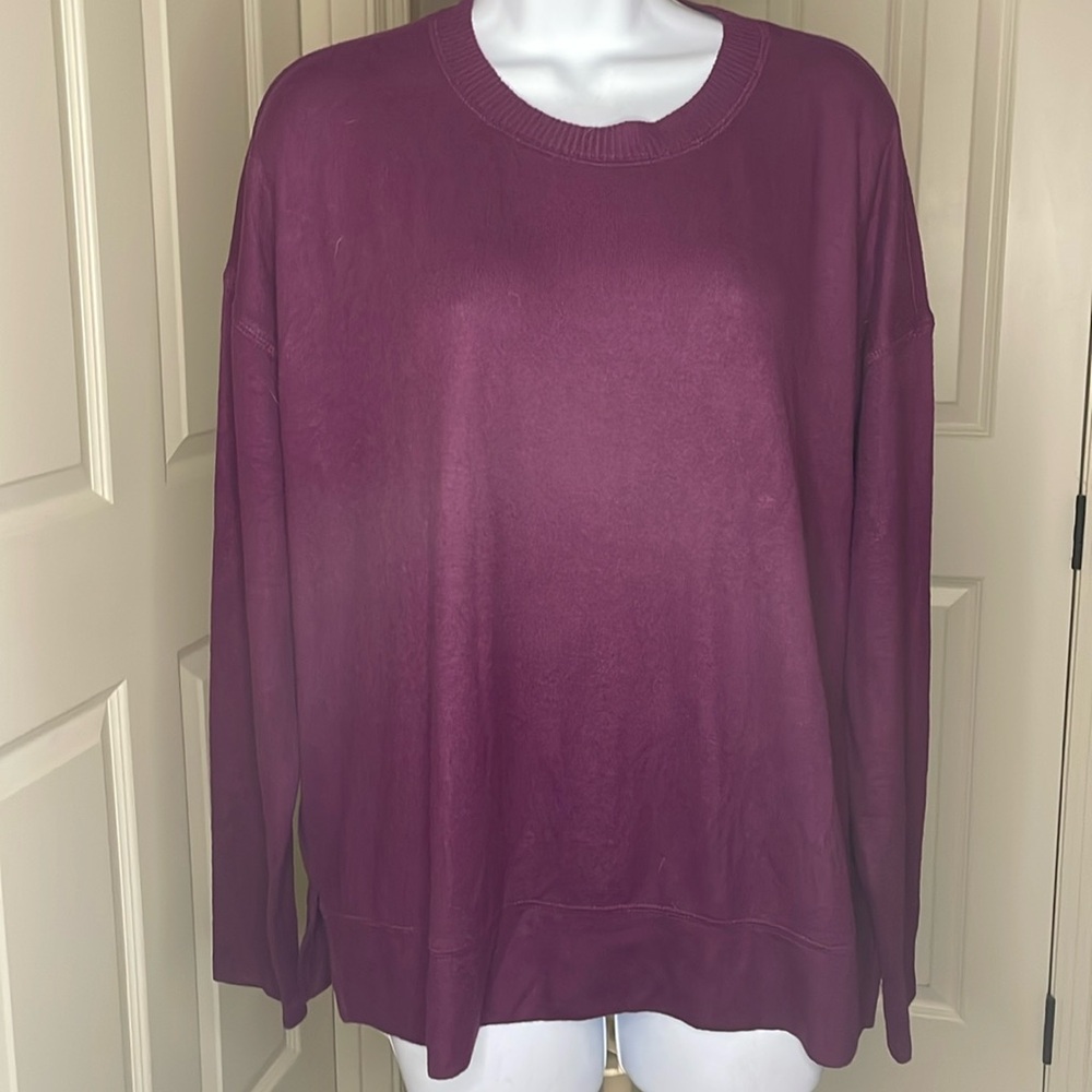 Lucky Brand Women's Cozy Crewneck Knit Sweater (Size L) NEW